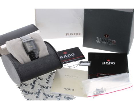 Rado Diastar Jubilé Sintra High-Tech ceramic gentleman's bracelet watch, ref. 152.0332.3, quartz, 3mm - ** excellent conditio