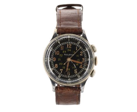 Rare Bulova Type A-15 US Air Force Military commissioned &nbsp;pilots navigation gentleman's wristwatch, circa 1944, order no