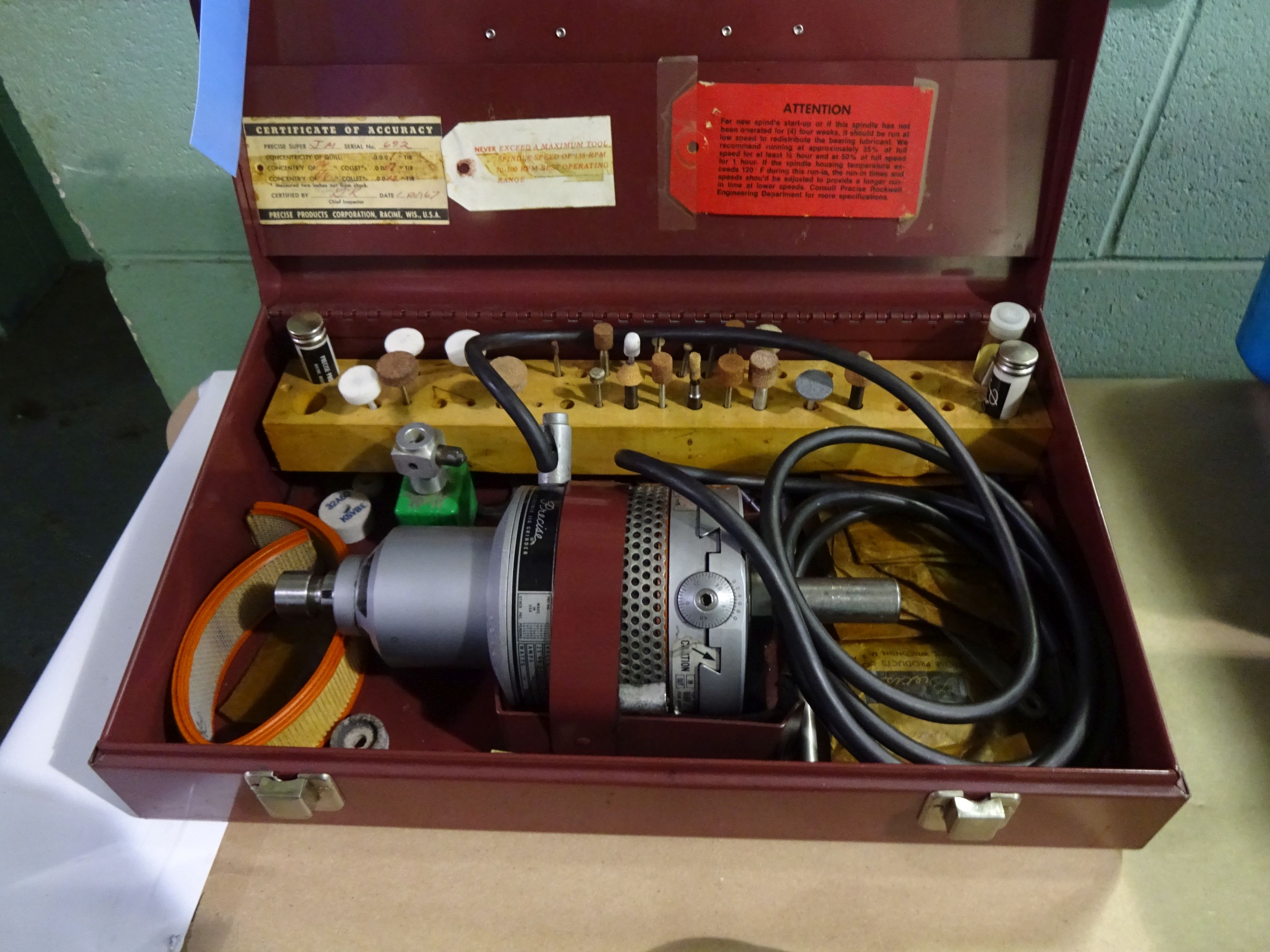 PRECISE ELECTRIC JIG GRINDER