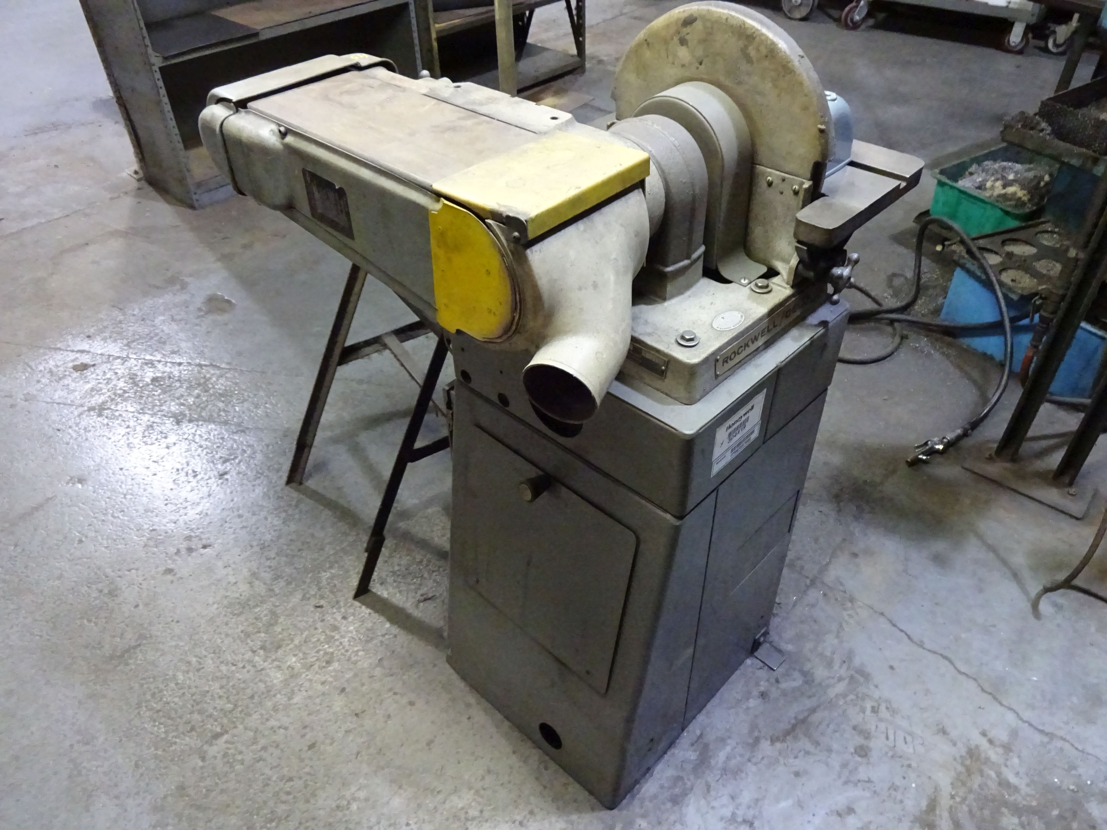 12" DIAMETER / 6" ROCKWELL DELTA DISC / BELT GRINDER