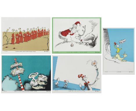 After Dr Seuss (Theodor Seuss Geisel), American 1904-1991,  The Bee Watched, 1998; The Cat in the Hat's 40th Anniversary Limi