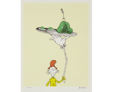 After Dr Seuss (Theodor Seuss Geisel),American 1904-1991,Green Eggs and Ham, 2002; lithograph in colours on Somerset Paper,&n