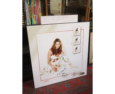 SIGNED PORTRAIT BY CLAIRE SWEENEY BY YAFFE FUSION ART X2