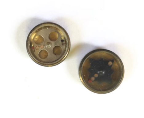 WW2 RAF / SOE Issue Miniature Compass.Two examples of the miniature compass found as part of the escape kits etc. The first a