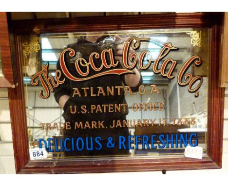 Vintage Cola-Cola advertising mirrors 40 x 30 cm
