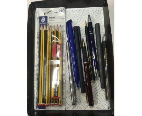 QTY BIRO'S. PENCIL SET &amp; ROLLER BALL'S