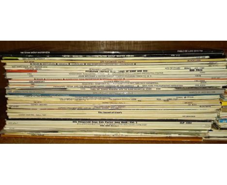SHELF OF CLASSICAL &amp; JAZZ LP'S