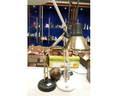 Angle poise table lamp and similar unbranded item