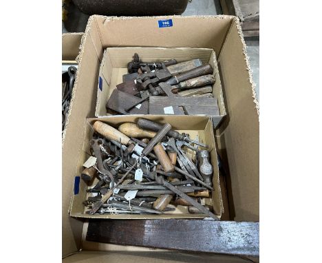 A quantity of old tools