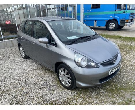 A 2008 HONDA JAZZ - FX08 XFE, AUTOMATIC, FULL MOT, 1.4 ENGINE, SERVICE HISTORY, 41,000 MILES, 9 SERVICE STAMPS IN BOOK, PETRO