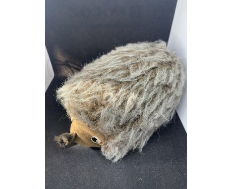 A VINTAGE MERRY THOUGHT HEDGEHOG CASE 