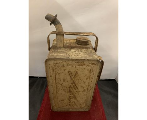 A VINTAGE PARAFFIN CAN 