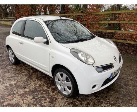 A 2009 NISSAN MICRA - LR59 OVL, AUTOMATIC, FULL MOT, 1.3 ENGINE, 38,000 MILES, 3 DOOR, PETROL.AS WITH ALL ITEMS IN THE AUCTIO