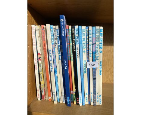 A COLLECTION OF VINTAGE BLUE PETER BOOKS AND ANNUALS 
