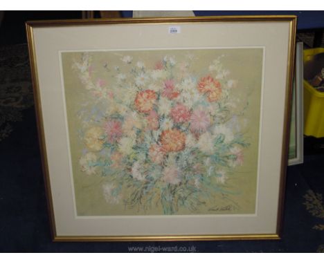 A large Print of flowers Summer Sundance after Kamil Kubic