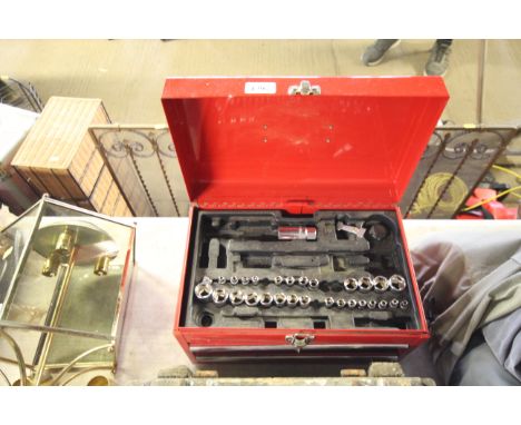 A portable tool set with part socket set and other hand tools