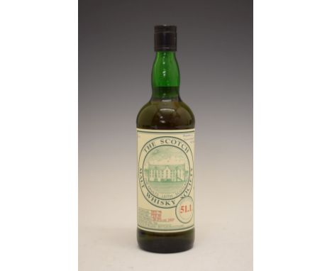 Scotch Malt Whisky Society (SMWS) Cask No. 51.1 (Bushmills) distilled December 75, bottled February 88, 58.9% ABV, one bottle