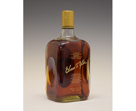Bottle Elmer T. Lee single barrel sour mash Kentucky straight bourbon whiskey (1)   Condition: Levels appear good and seal is