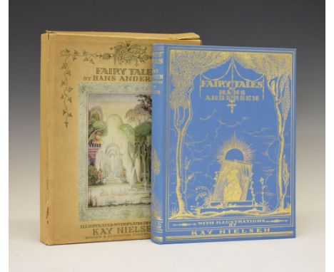 Neilsen, K - Fairy Tales by Hans Andersen, Hodder &amp; Stoughton, book illustrated with plates in colour, hardback blue clot