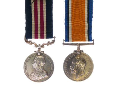 British First World War Medal Pair awarded to 22131 Private F. Morgan of the Royal Berkshire Regiment comprising British War 