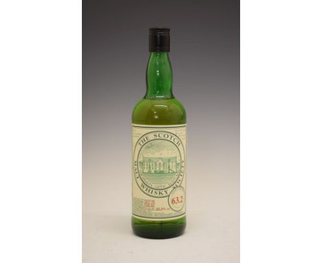 Scotch Malt Whisky Society (SMWS) Cask No. 63.2 (Glentauchers) distilled October 75, bottled February 90, 65.3% ABV, one bott