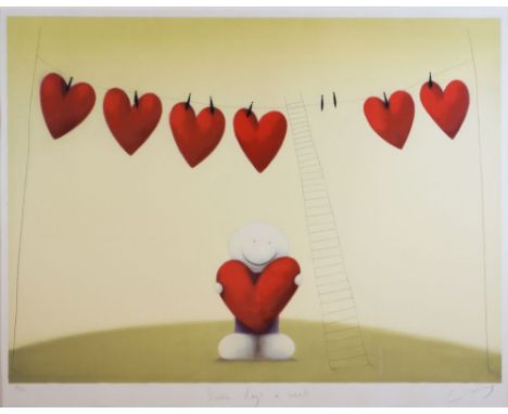 Doug Hyde (1972-) - Limited edition signed silkscreen print - 'Seven Days A Week', No.58/595, with certificate, signed in pen