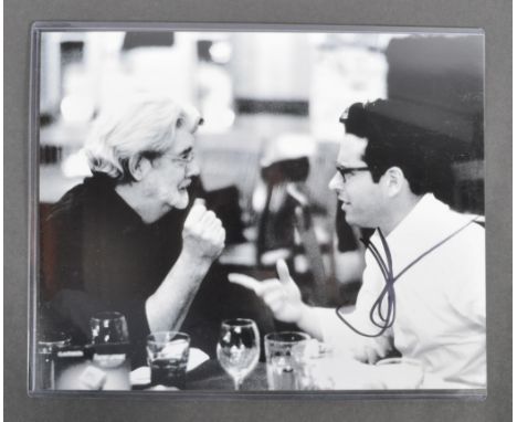 Star Wars - JJ Abrams (Director / Producer - Disney Trilogy) - autographed 8x10" black and white photograph showing Abrams al