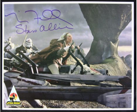 Star Wars - Prequel Trilogy - Nina Fallon (Stass Allie) - autographed Official Pix Star Wars Celebration IV high quality phot