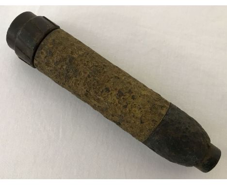 A WWII style German Gewehr Panzergranate anti tank rifle K-98 grenade (inert).   Approx. 14.5cm tall.