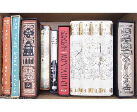 FOLIO SOCIETEY. Tyerman, Christopher, The First Crusade 1096-99. 4 vols 2004, in slipcase. With other Folio Society books (21