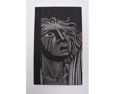 GWASG GREGYNOG. Jones, Flyn, and Morgan, T J, The Story of Heledd. Folio 1994. Engravings by Harry Brockway. No 89/400