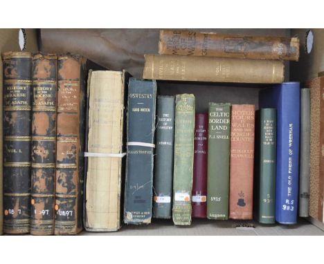 THOMAS, Ven. D R, History of the Diocese of St Asaph. New, enlarged and illustrated edition. 4to, 3 vols, Oswestry 1908 - 13.