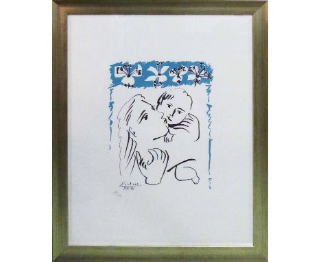 PABLO PICASSO 'Femmes du Monde Entier', lithograph on Arches paper, signed and dated 3.11.50 in the plate, pencil numbered ed