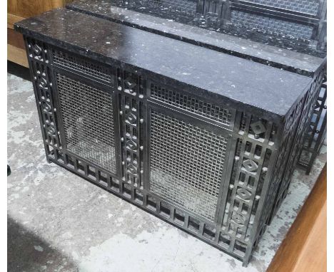 CONSOLE TABLE/RADIATOR GRILLE, to match previous lot.