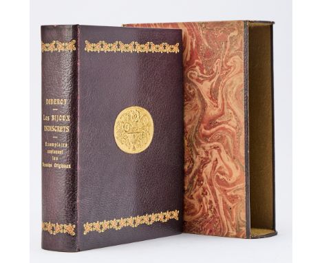 DIDEROT, DENISLes bijoux indiscrets. Paris: René Kieffer, 1923. Limited to 600, of which this is copy 8 prepared for Joseph G