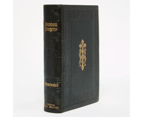 [JONES, OWEN]Book of Common Prayer. London: John Murray, 1845. Publisher's decorative English Gothic Revival binding of black