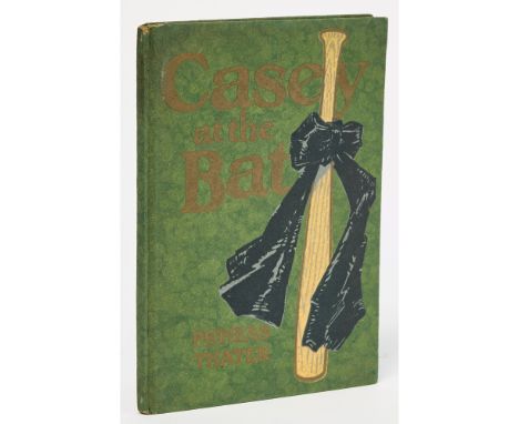 THAYER, ERNEST Casey at the Bat. Illustrations by Dan Sayre Groesbeck. Chicago: A.C. McClurg, 1912. First separate edition in
