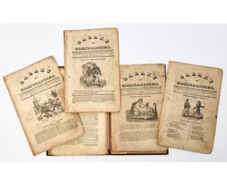 [HUMOR]Galaxy of Comicalities. Volume 1, Numbers 1-12. Philadelphia: Lesher &amp; Shelly, October 2, 1833 - December 21, 1833