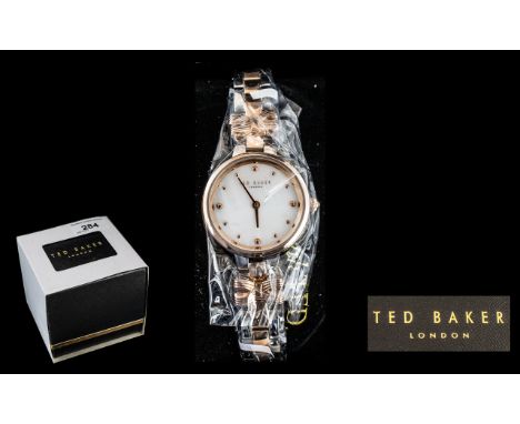 Ladies Ted Baker Watch. Wonderful Quality Ted Baker Watch, New Condition / Never Used, Includes Black Velvet Cushion, Leaflet