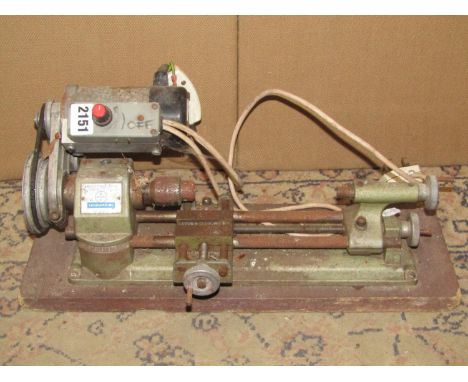 A Unimat-SL mini bench top lathe (af) (untested) 
