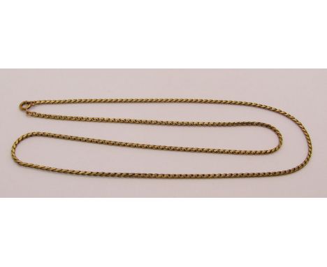 9ct chain necklace, 10.6g 