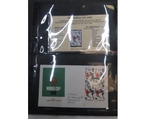 1966 World cup Winners First Day Cover with presentation card.  