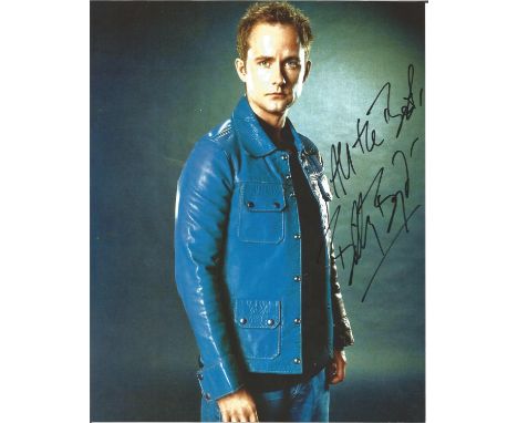 Billy Boyd signed 10 x 8 colour Photoshoot Portrait Photo, from in person collection autographed at TV Studios London 2011. G