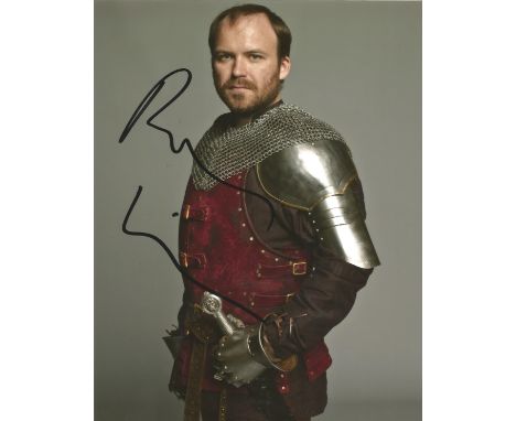 Rory Kinnear signed 10 x 8 colour Game Of Thrones Portrait Photo, from in person collection autographed at London Theatre 201