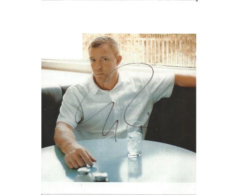 Guy Ritchie signed 10 x 8 colour Photoshoot Portrait Photo, from in person collection autographed at. Good Condition. All sig