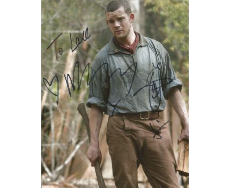 Russell Tovey signed 10 x 8 colour Photoshoot Portrait Photo, from in person collection autographed at Theatre London 2017 de
