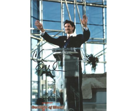 Chris Sarandon signed 10 x 8 colour Bordello Of Blood Movie Portrait Photo, from in person collection autographed at London C