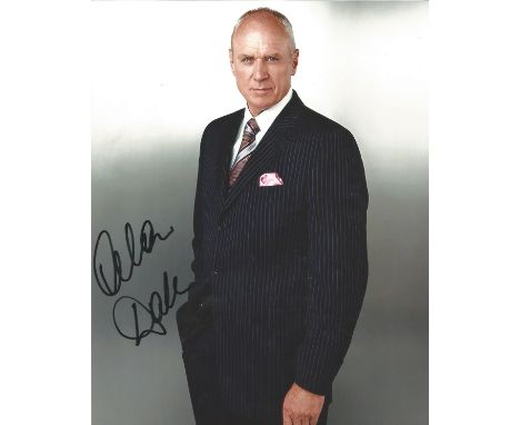 Alan Dale signed 10 x 8 colour Ugly Betty Portrait Photo, from in person collection autographed at London Theatre 2008. Good 