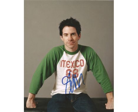 Seth Green signed 10 x 8 colour Photoshoot Portrait Photo, from in person collection autographed at New York Hotel 2013. Good