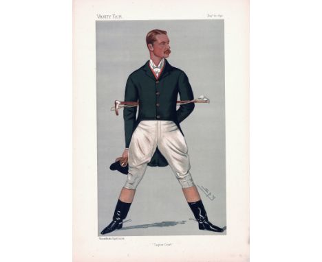 Grenfell Taplow Court Vanity Fair print. Dated 20. 12. 1890. Good Condition. We combine postage on multiple winning lots and 